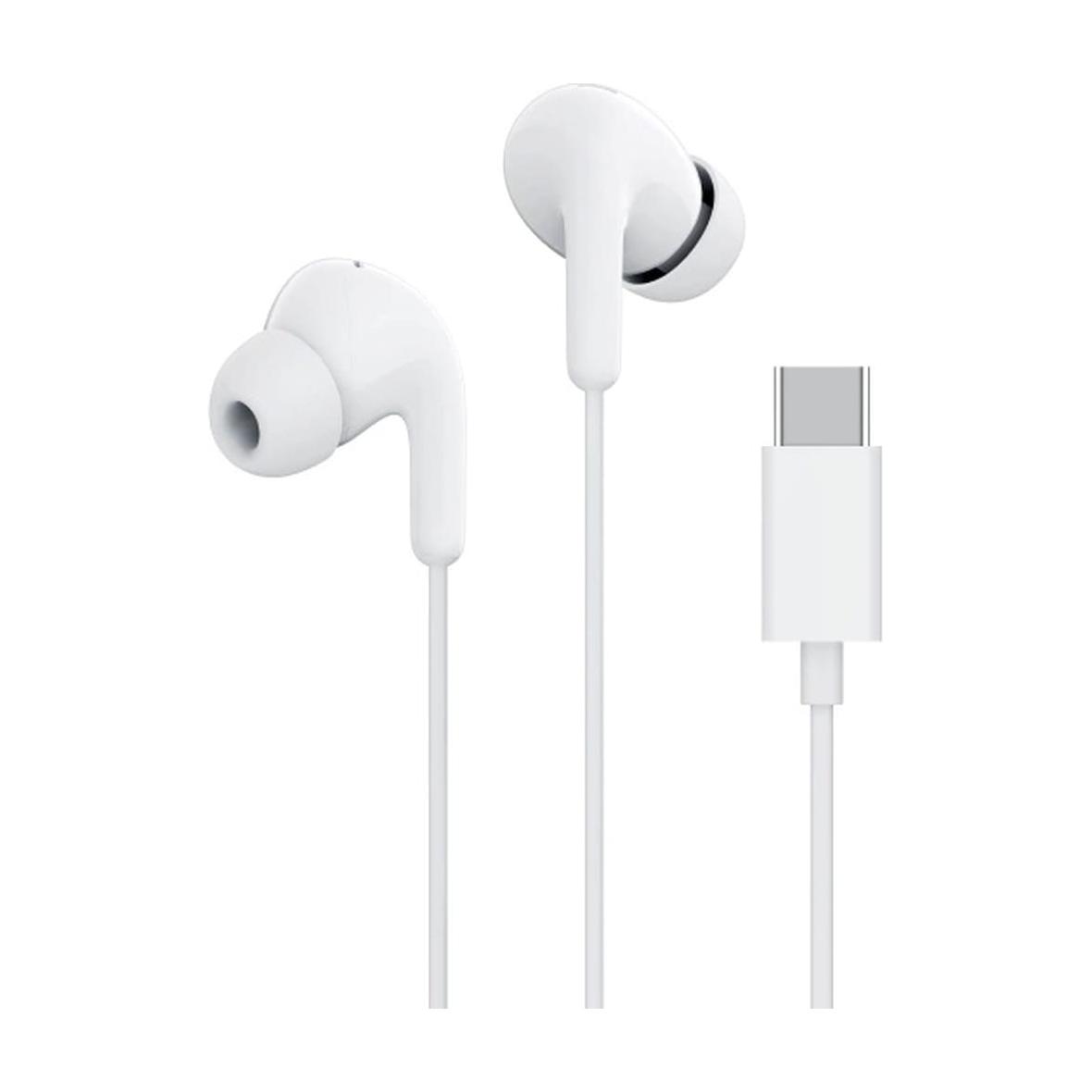 Słuchawki przewodowe douszne USB C Xiaomi M2413E1 białe