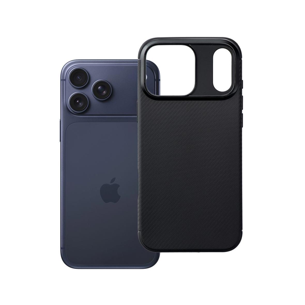 Futerał do iPhone 17 PRO MAX Carbon Premium czarny