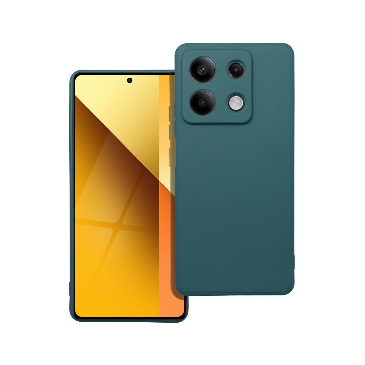 Futerał do Xiaomi Redmi Note 13 5G Matt ciemnozielony