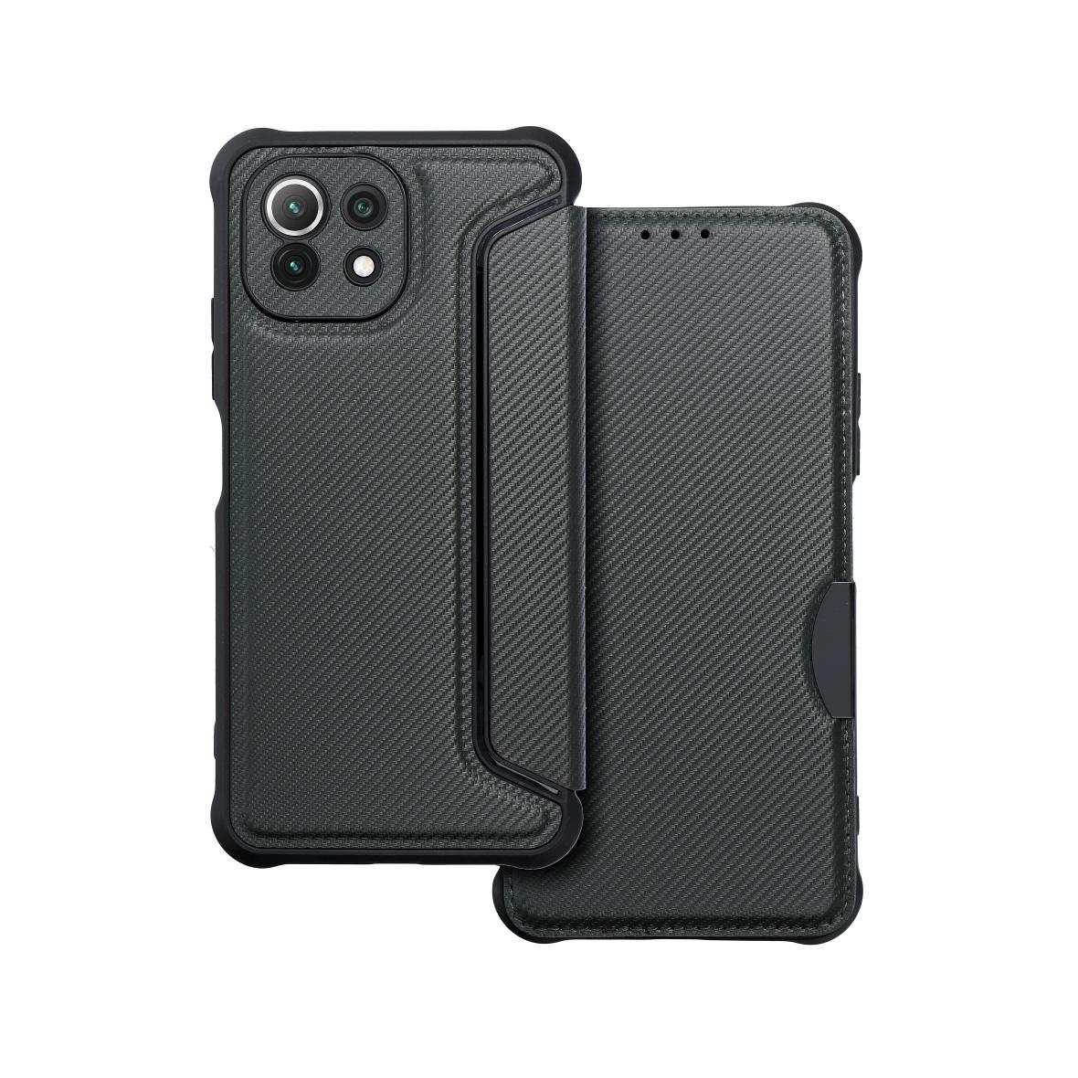 Etui z klapką na Xiaomi Mi 11 Lite 5G / Mi 11 Lite LTE ( 4G ) / Mi 11 Lite Razor Book czarne