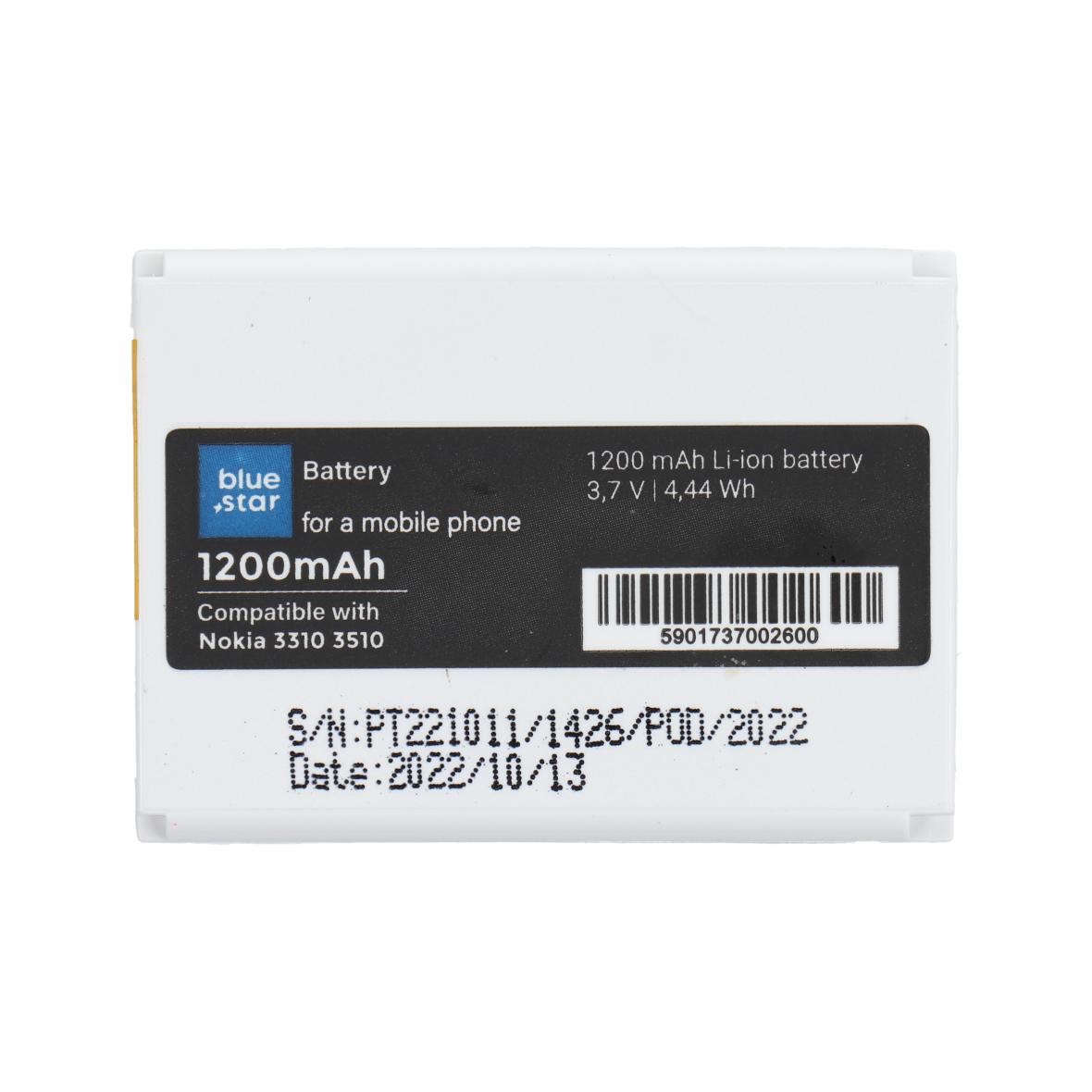 Bateria do Nokia 3310 / 3510 1200 mAh Blue Star