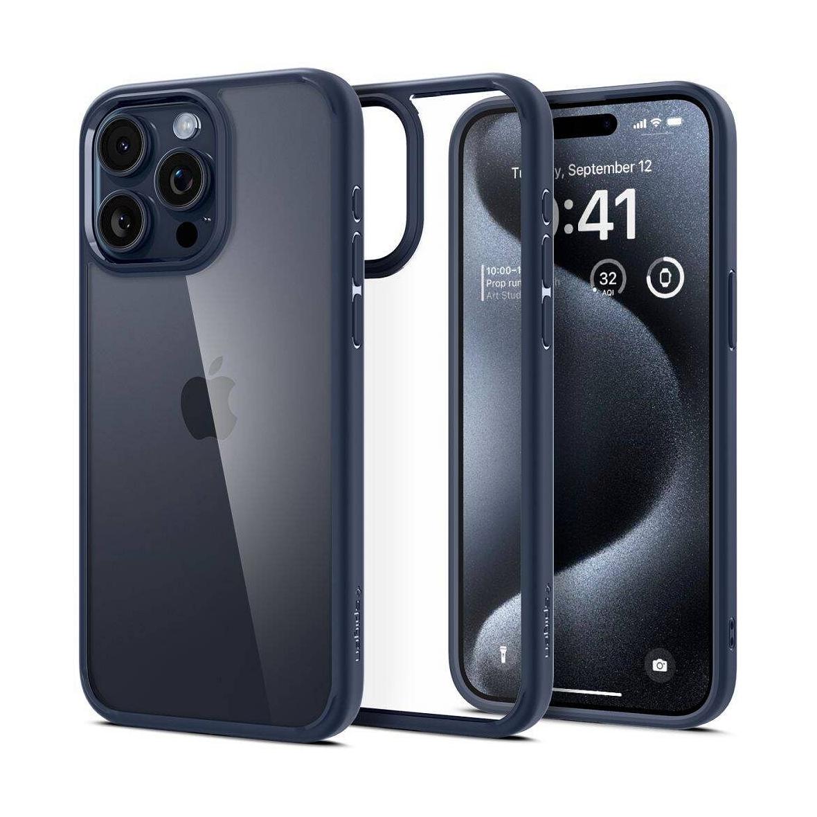 SPIGEN futerał ULTRA HYBRID do IPHONE 16 Pro Max navy blue