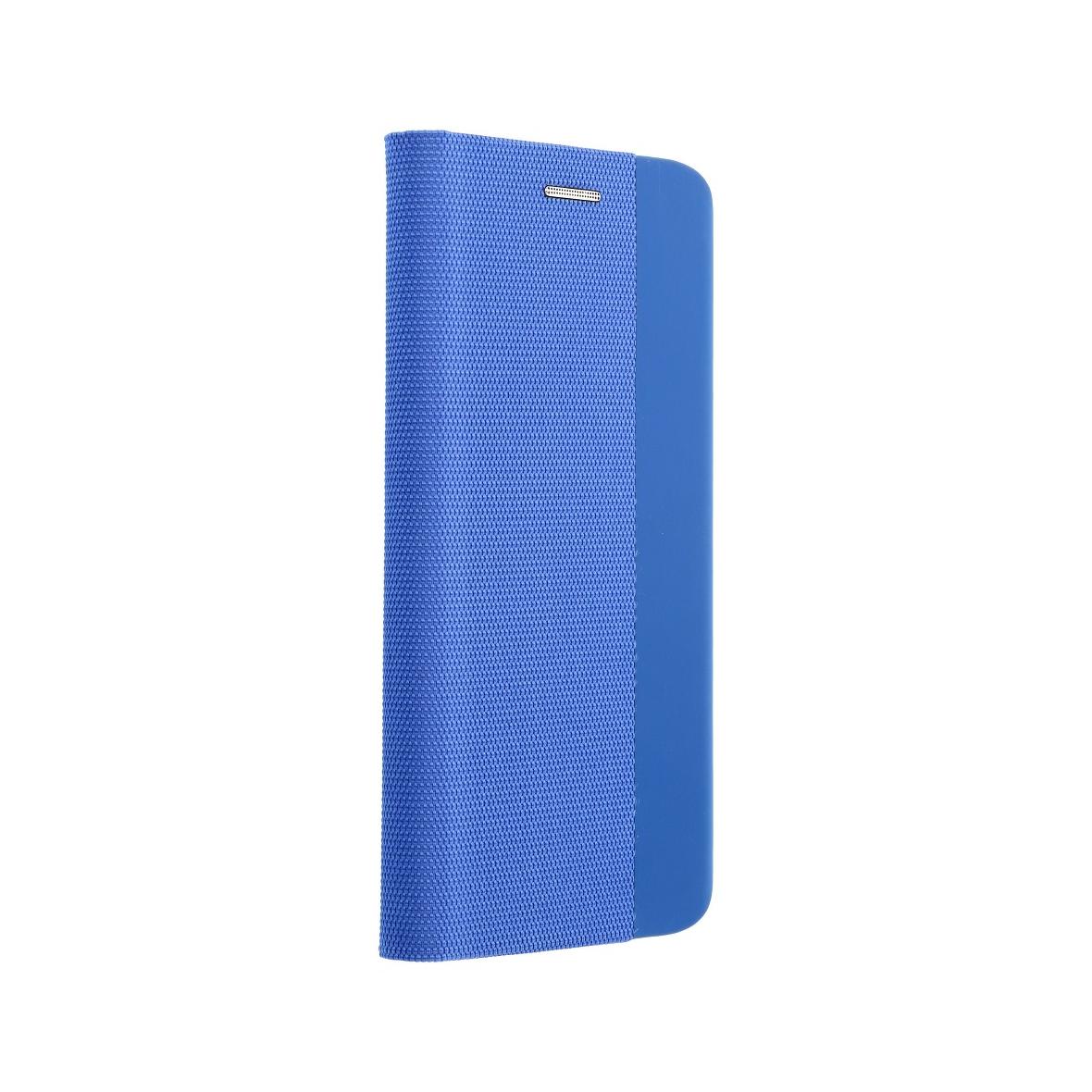 Etui z klapką na Samsung A50 Sensitive Book niebieskie