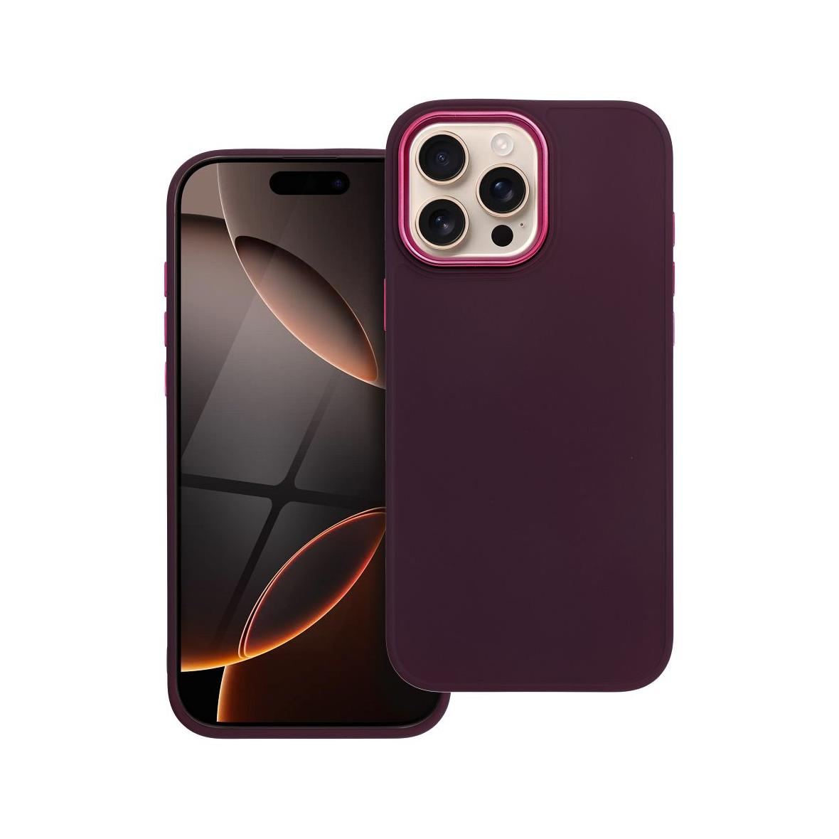 Futerał do iPhone 16 PRO MAX Frame fioletowy