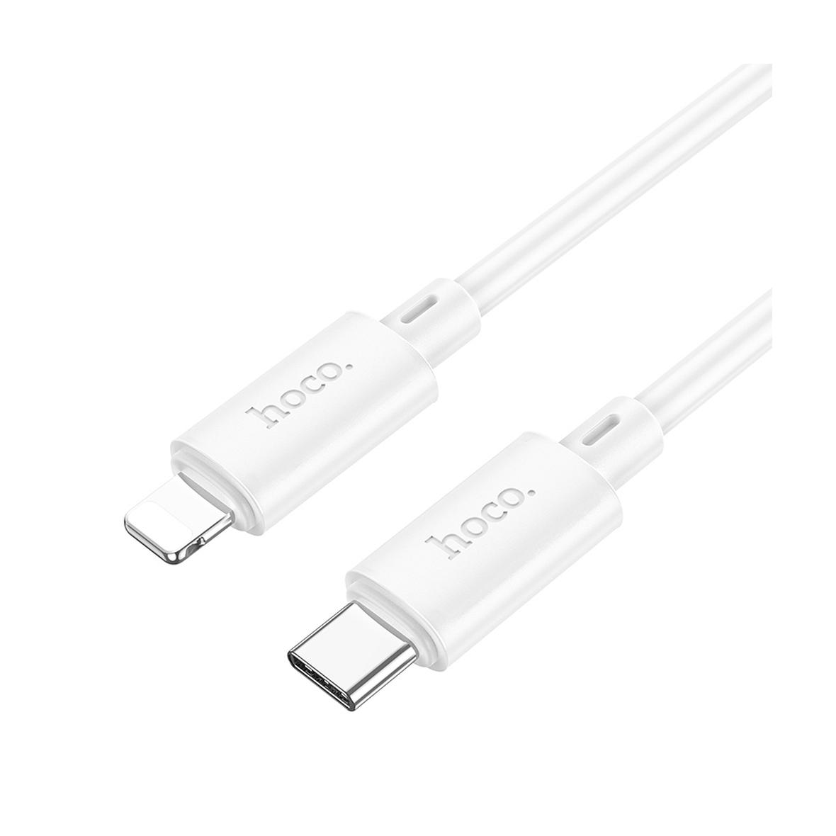 Kabel USB C do Lightning Hoco PD 2,4A 20W 1 m X88 biały