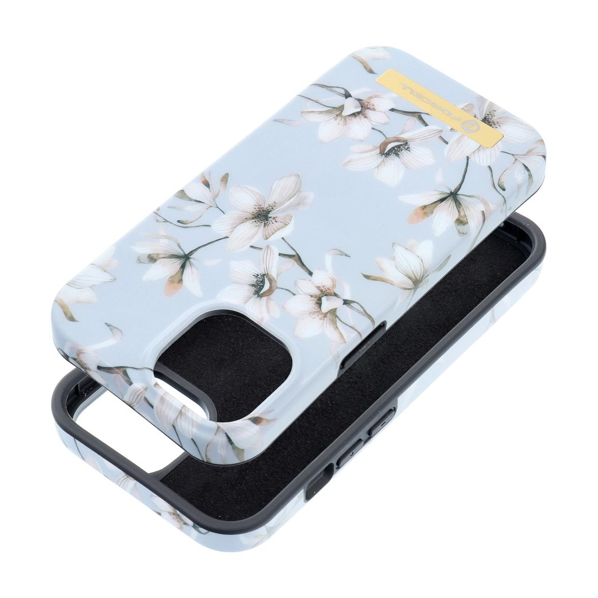 Etui na iPhone 15 Forcell F-Protect Mirage zgodny z MagSafe spring flowers