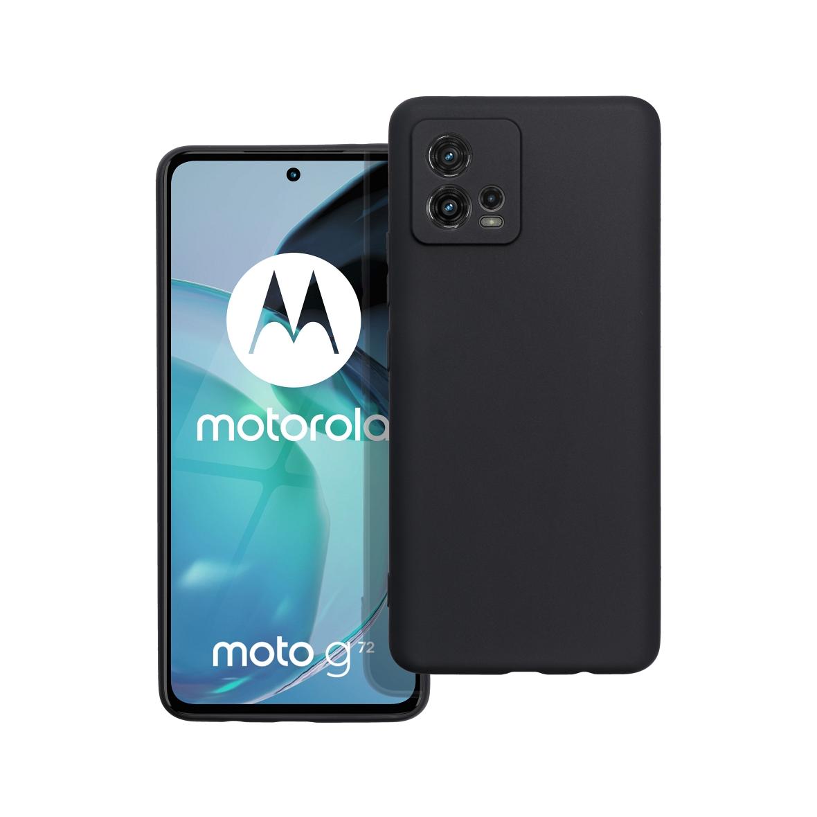 Futerał MATT do MOTOROLA G72 czarny