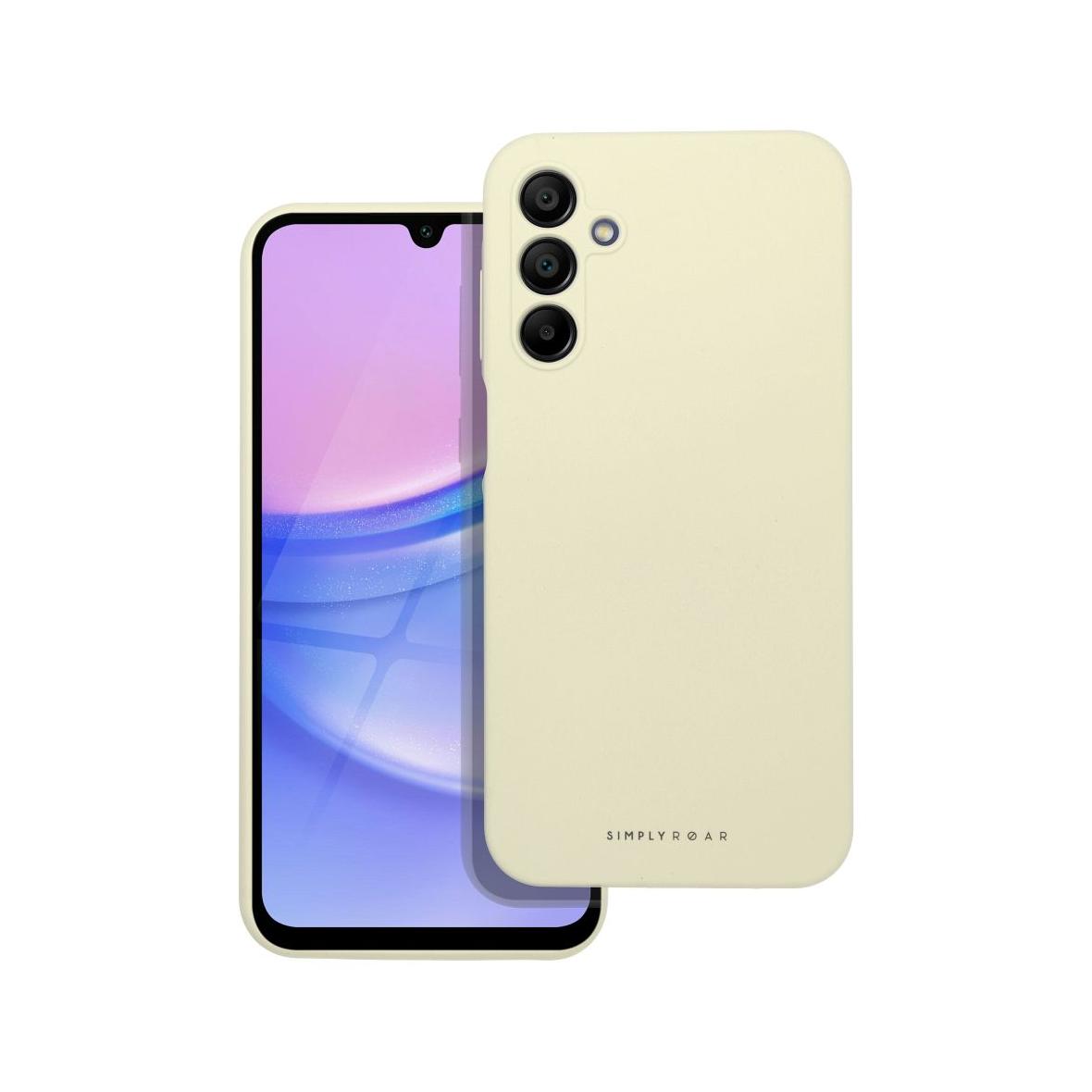 ROAR futerał CLOUD SKIN do SAMSUNG A15 4G / A15 5G Jasnożółty