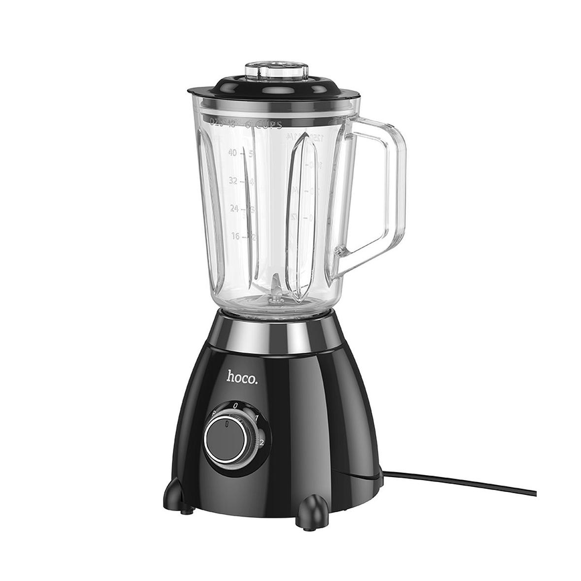 Blender kielichowy Hoco w stylu retro 1,5L HE33 czarny