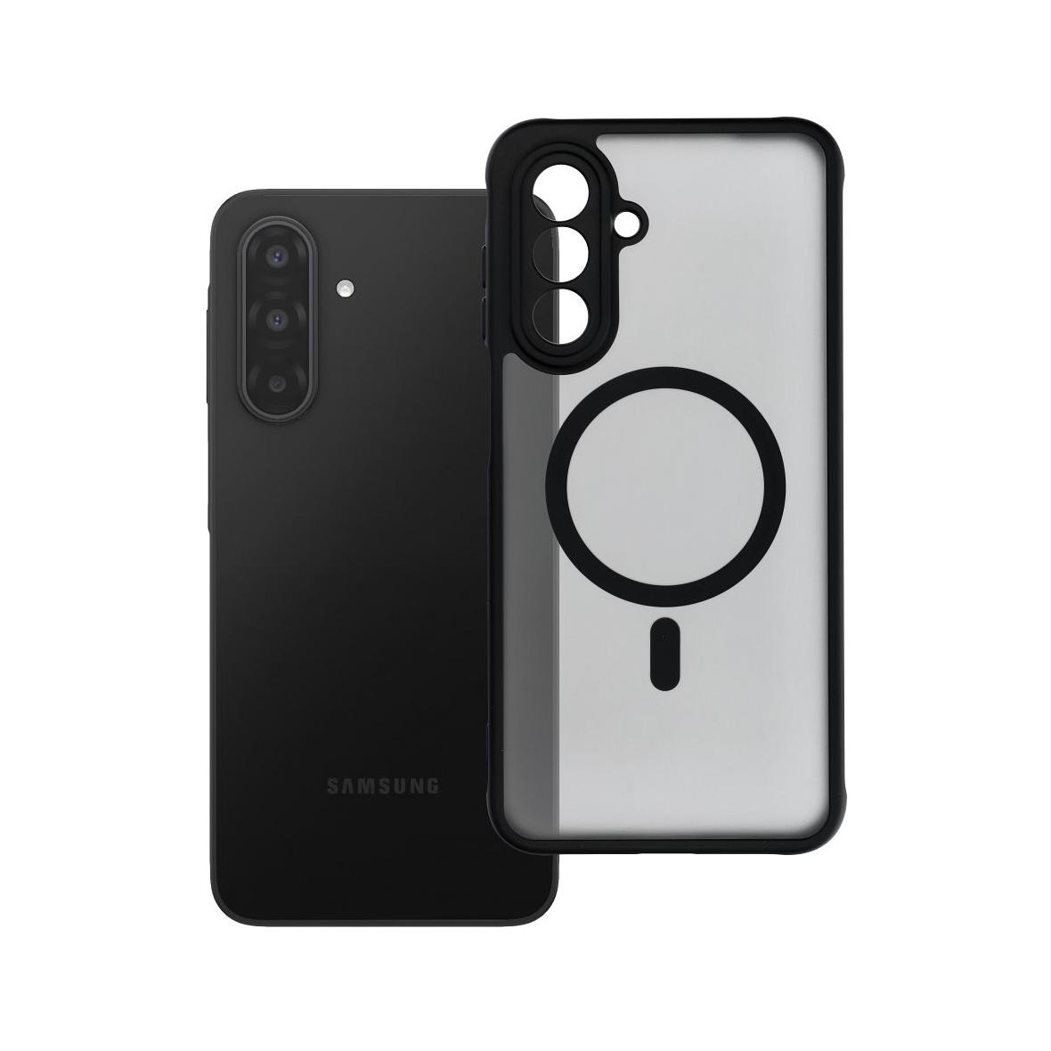Futerał do Samsung A17 Full Matte Mag Cover zgodny z MagSafe czarny