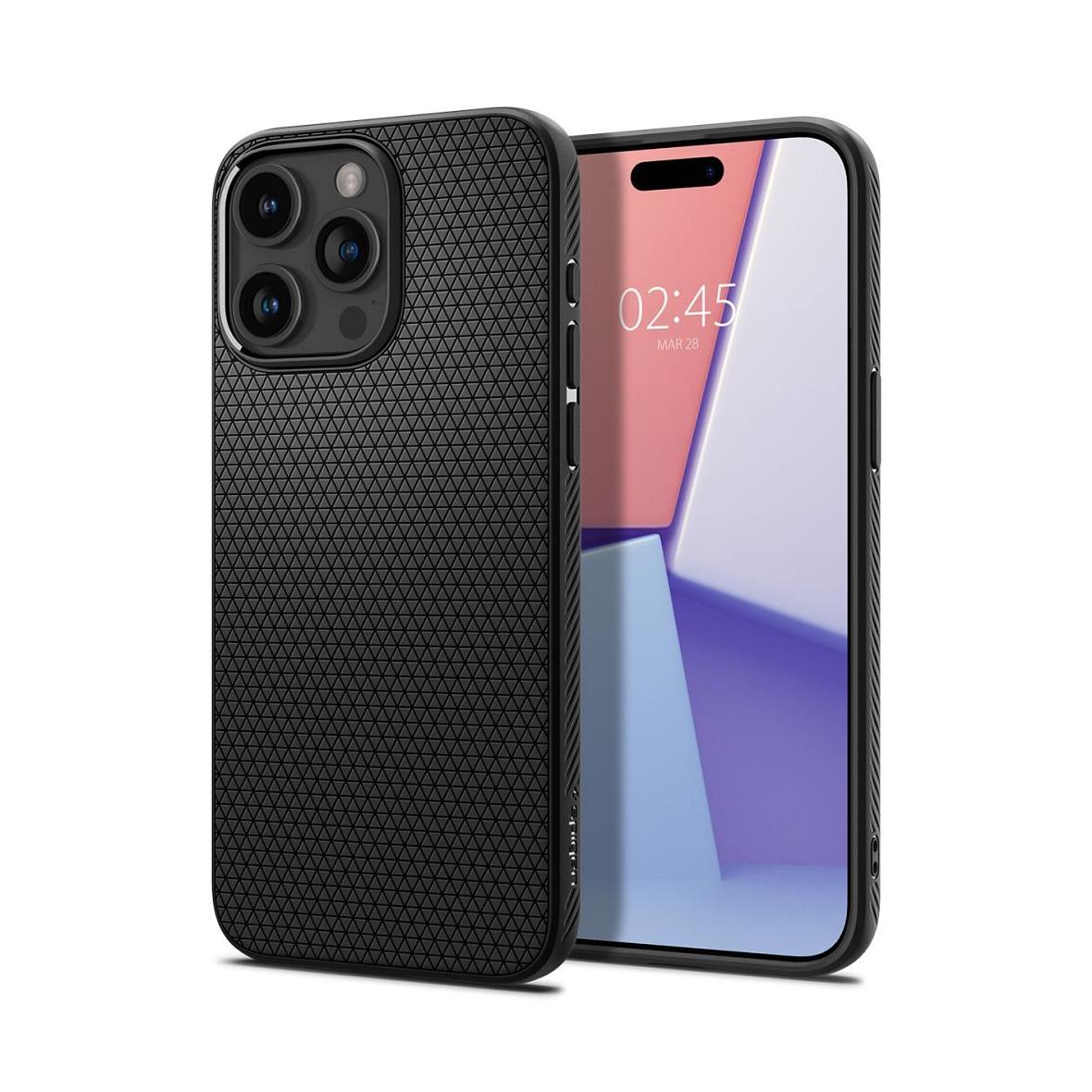 SPIGEN futerał LIQUID AIR do IPHONE 15 Pro Max matte black