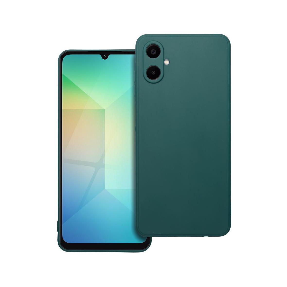 Futerał do Samsung A06 5G Matt ciemnozielony