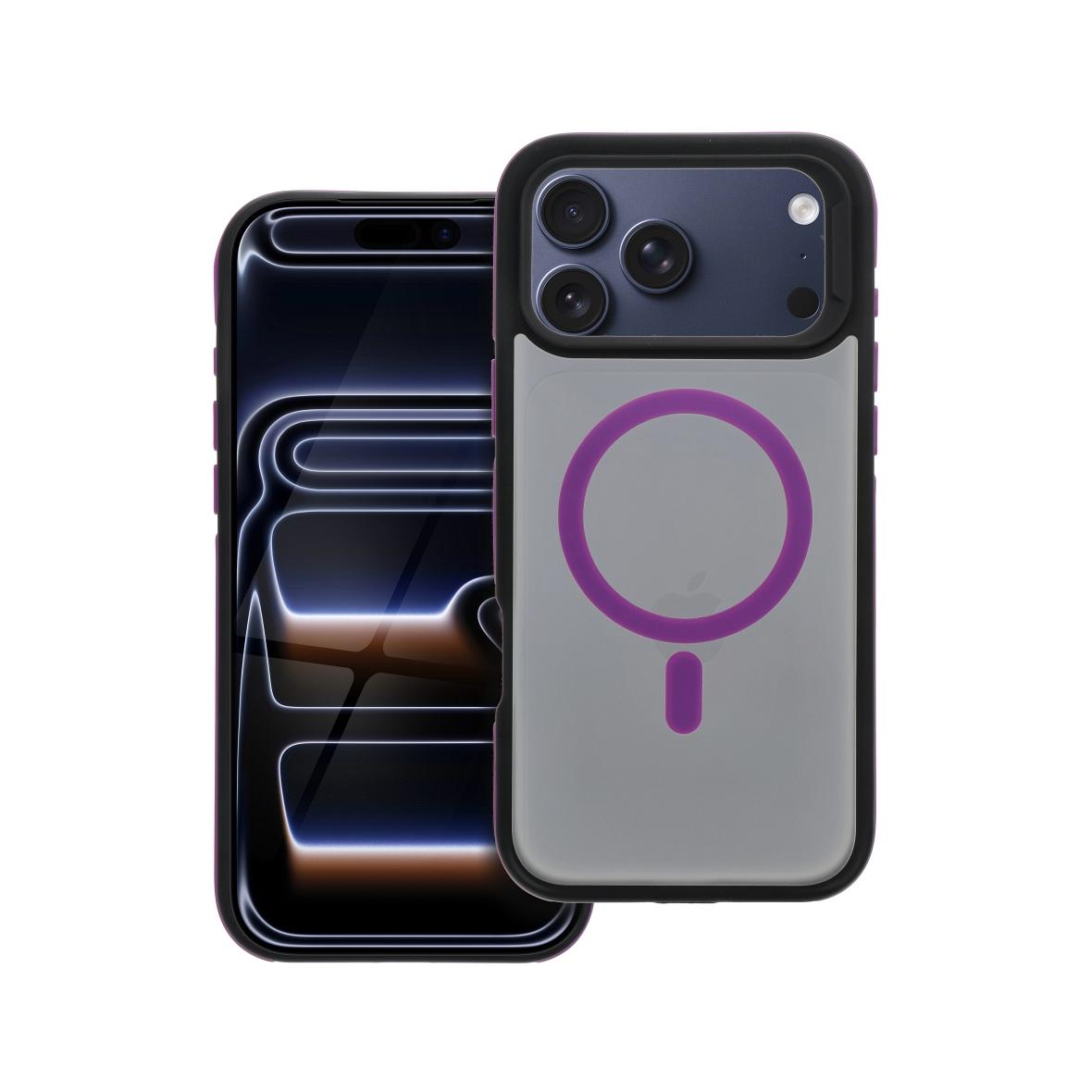 Futerał do iPhone 17 PRO MAX Neo zgodny z MagSafe fioletowy