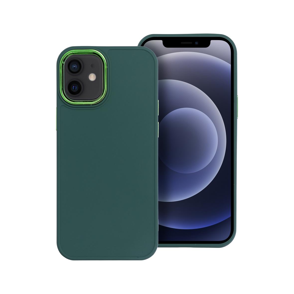 Futerał do iPhone 12 MINI Frame zielony