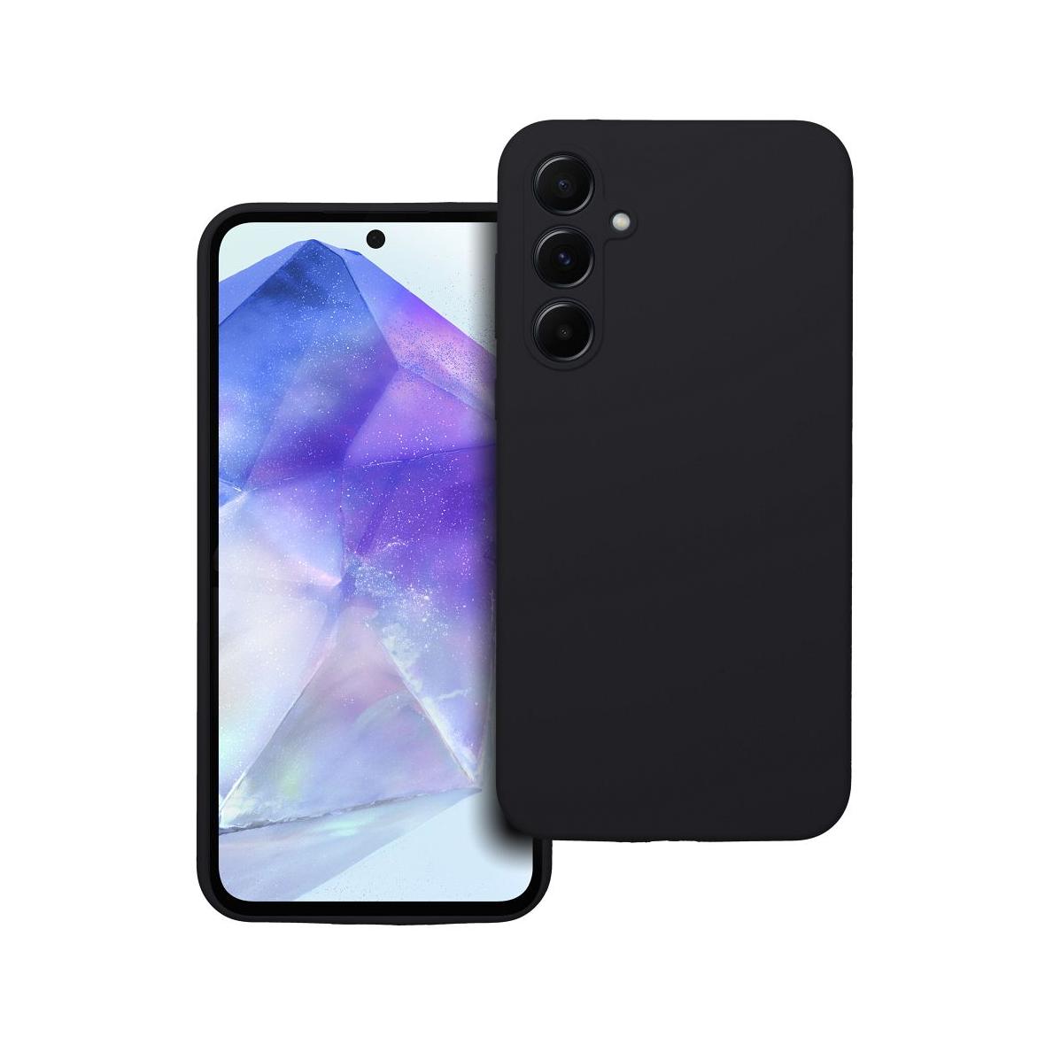 Futerał do Samsung A55 5G Silicone 2mm czarny