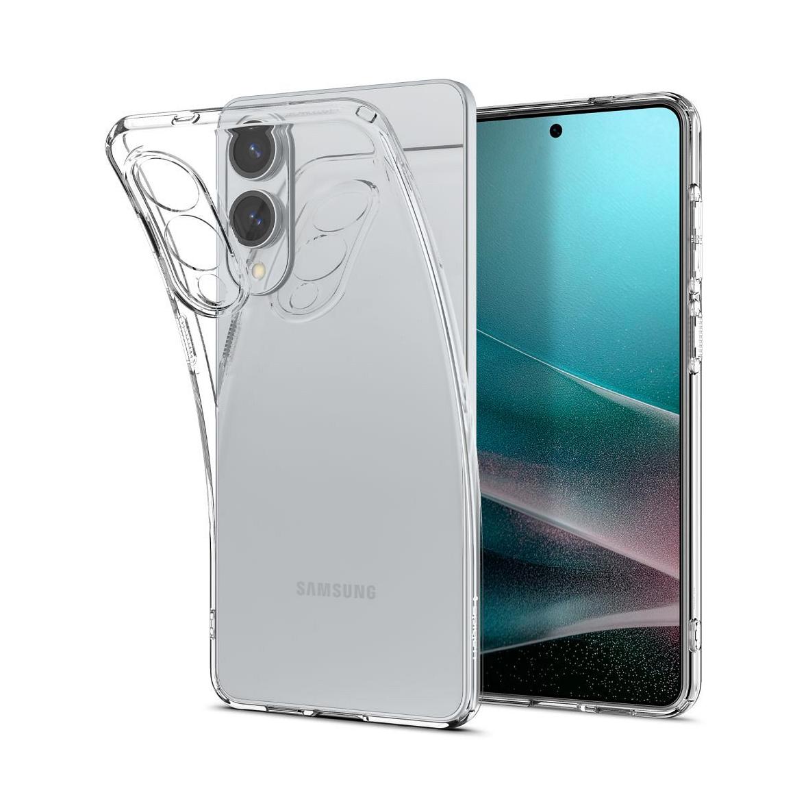 SPIGEN futerał LIQUID CRYSTAL do SAMSUNG S25 Edge crystal clear