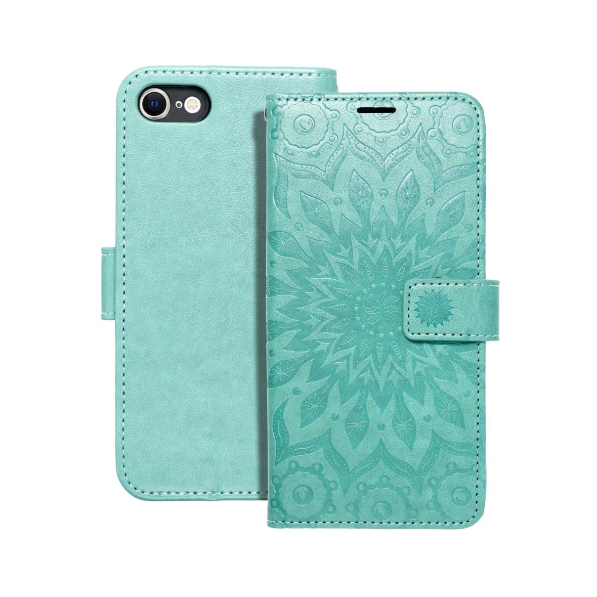 Etui z klapką na iPhone 7 / 8 / SE 2020 / SE 2022 Mezzo Book mandala zielone