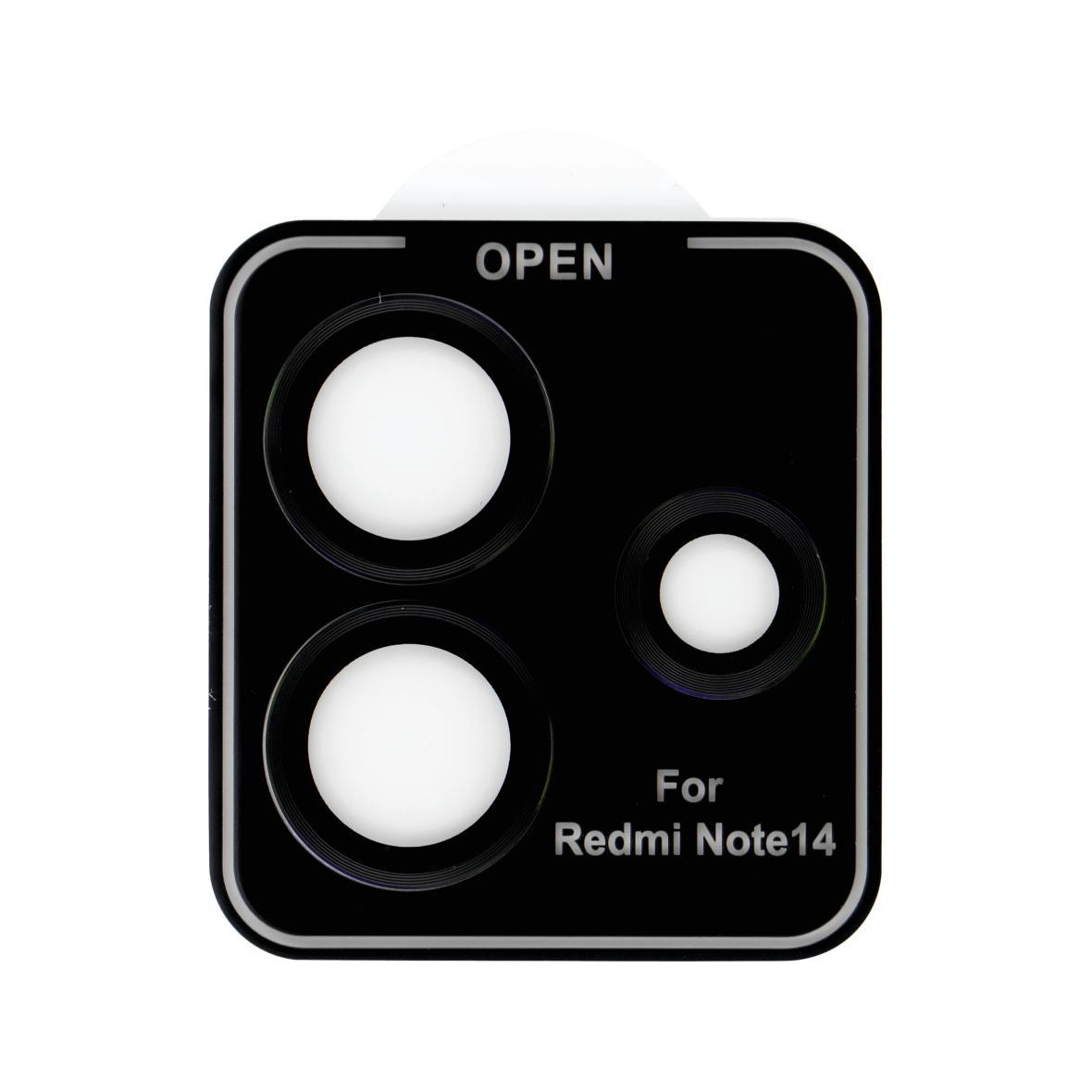 Osłona aparatu PROTECTOR 9H + aplikator do XIAOMI NOTE 14 5G czarna