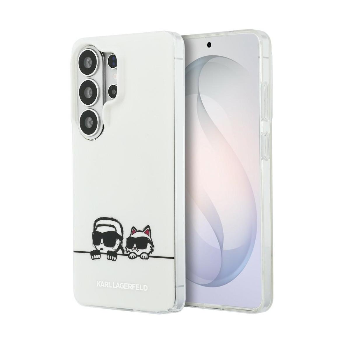 KARL LAGERFELD futerał do SAMSUNG S26 Ultra KLHMS26L6HPKACH (Magnetic IML K&C Peekaboo) transparentny