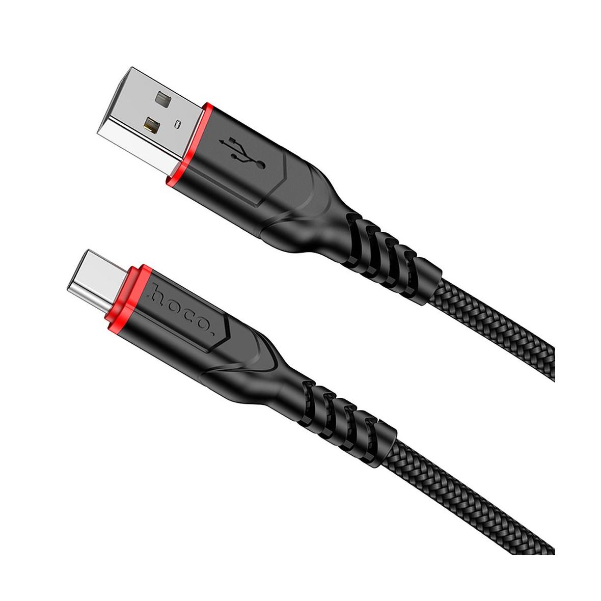 Kabel USB A do USB C Hoco 3A 3 m X59 czarny