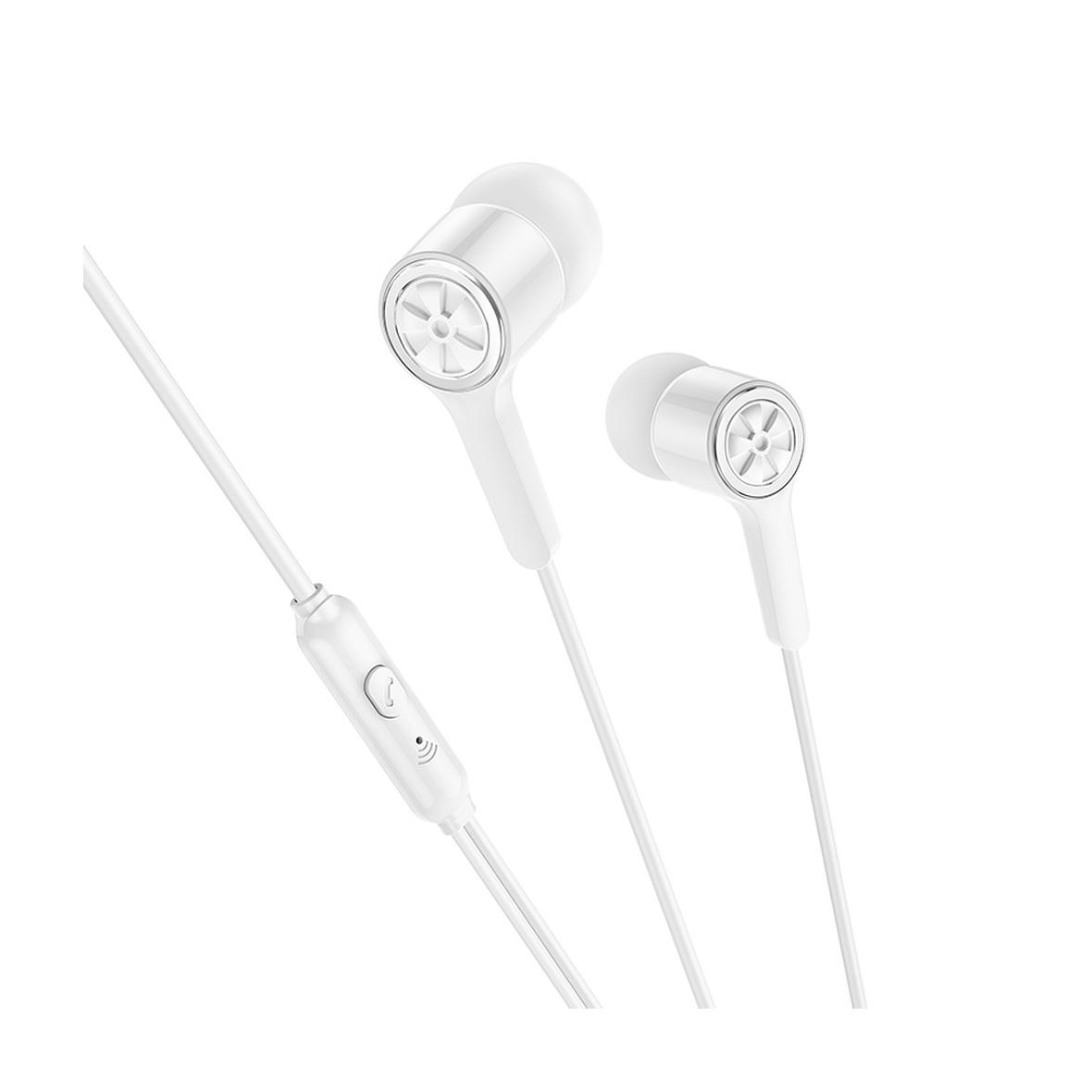 Słuchawki przewodowe douszne Jack 3,5 mm Hoco M104 białe