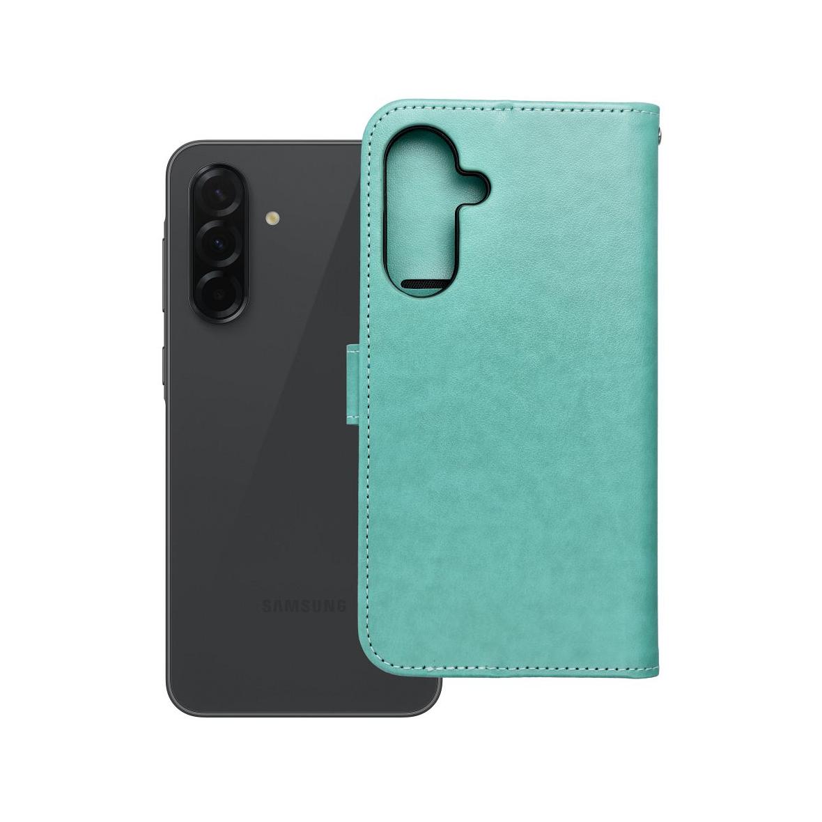 Etui z klapką na Samsung A36 5G Mezzo Book drzewo zielone