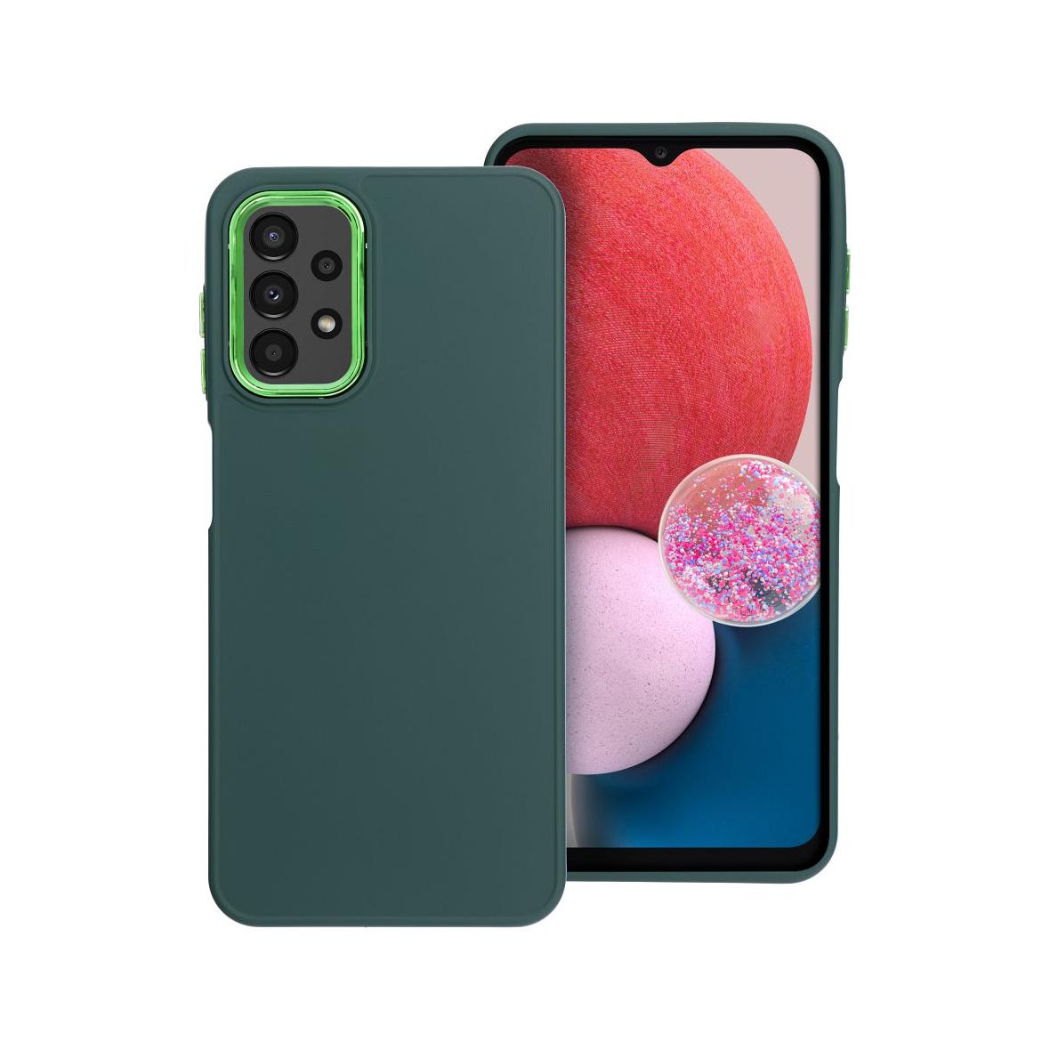 Futerał do Samsung A13 4G Frame zielony