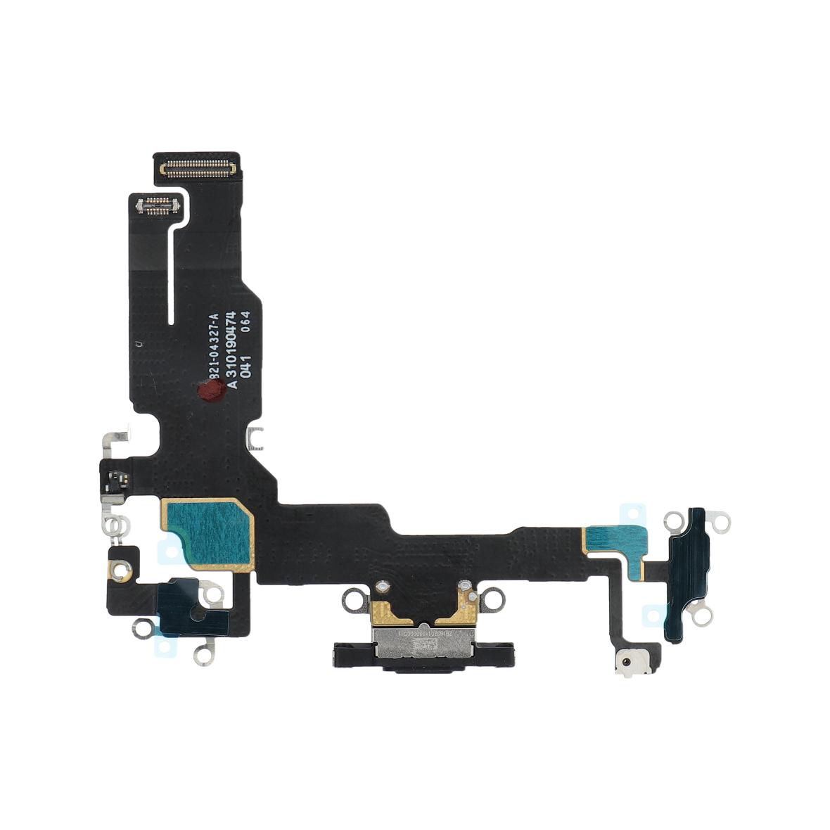 Taśma ładowania USB do IPHONE 15 czarna OEM