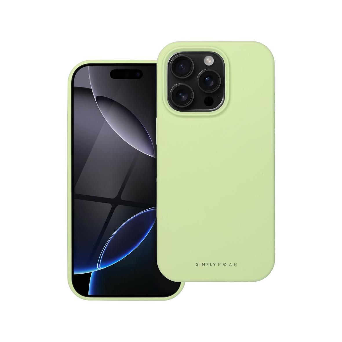 ROAR futerał CLOUD SKIN do IPHONE 16 Pro Jasnozielony