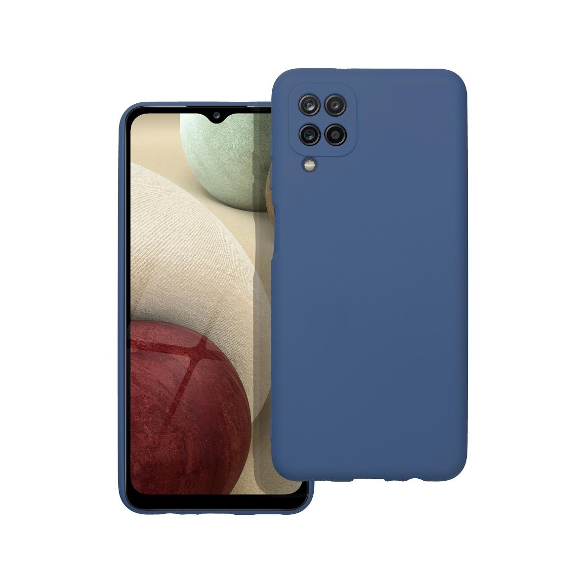 Futerał do Samsung A12 Silicone niebieski