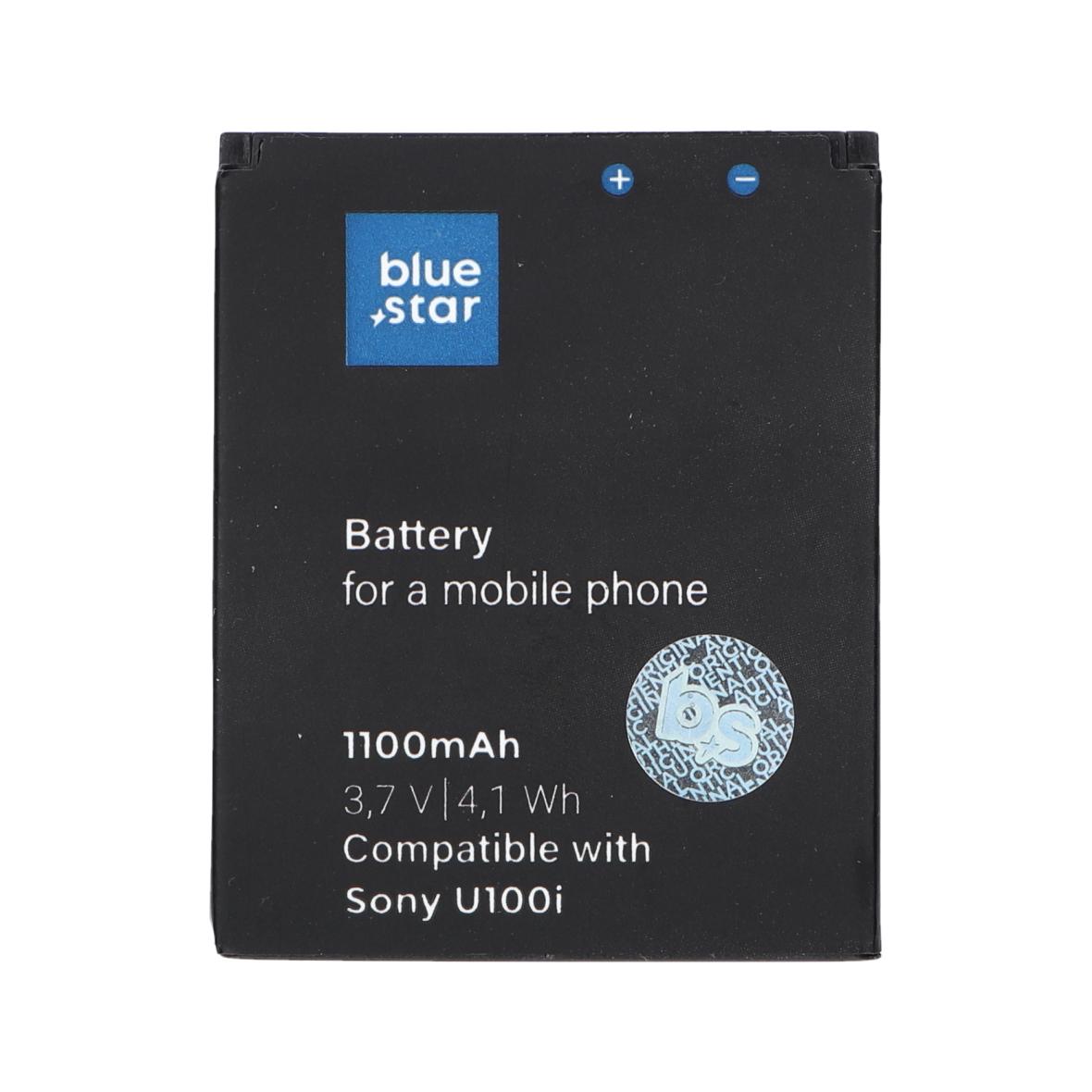 Bateria do Sony Ericsson U100 Yari / J10 / J10i2 ELM / Hazel 1100 mAh Blue Star
