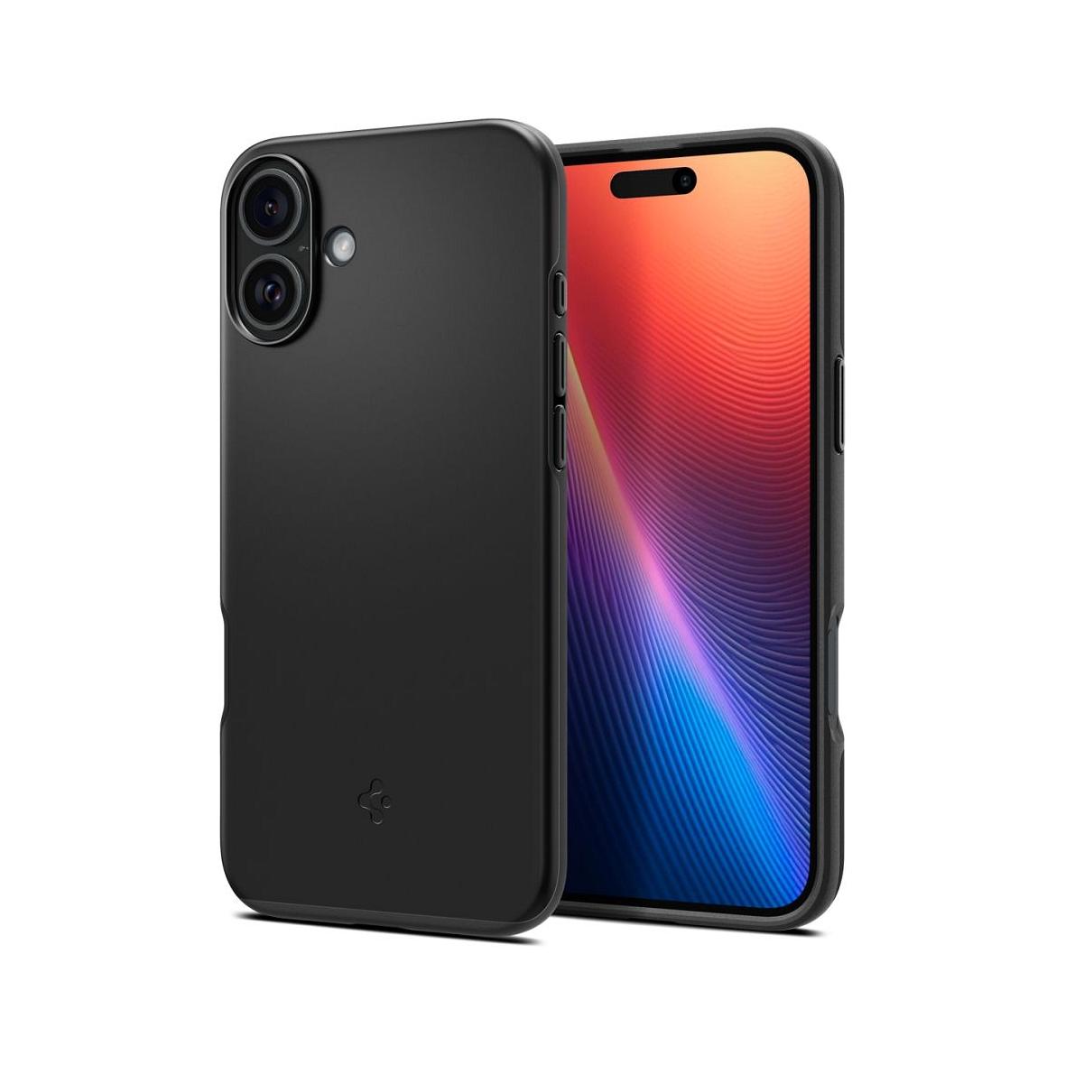 SPIGEN futerał THIN FIT MAG kompatybilny z MagSafe do IPHONE 16 Plus black