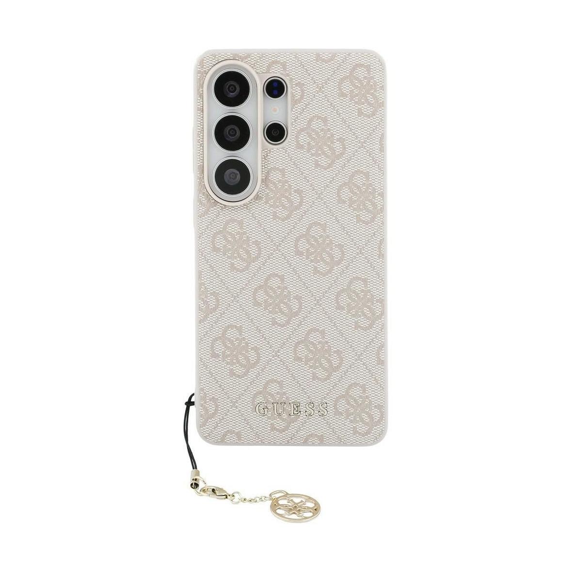 GUESS futerał do SAMSUNG S26 Ultra GUHMS26LGF4GPI (PU 4G Classic Logo with Charm) różowy