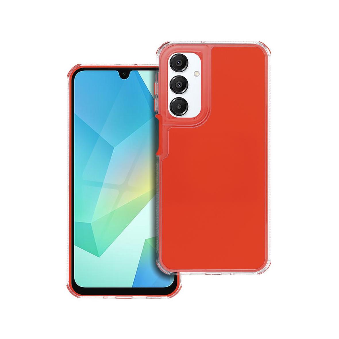 Futerał do Samsung A16 5G / A16 4G Matrix pomarańczowy