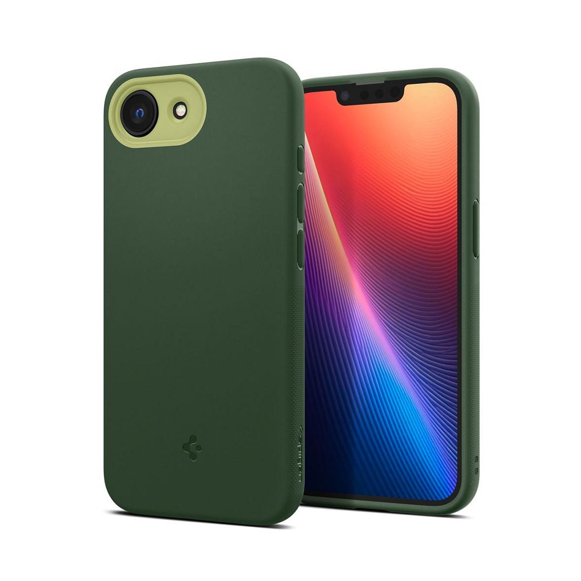 SPIGEN futerał NANO POP MAG kompatybilny z MagSafe do IPHONE 16e (SE 4 2025) avo green