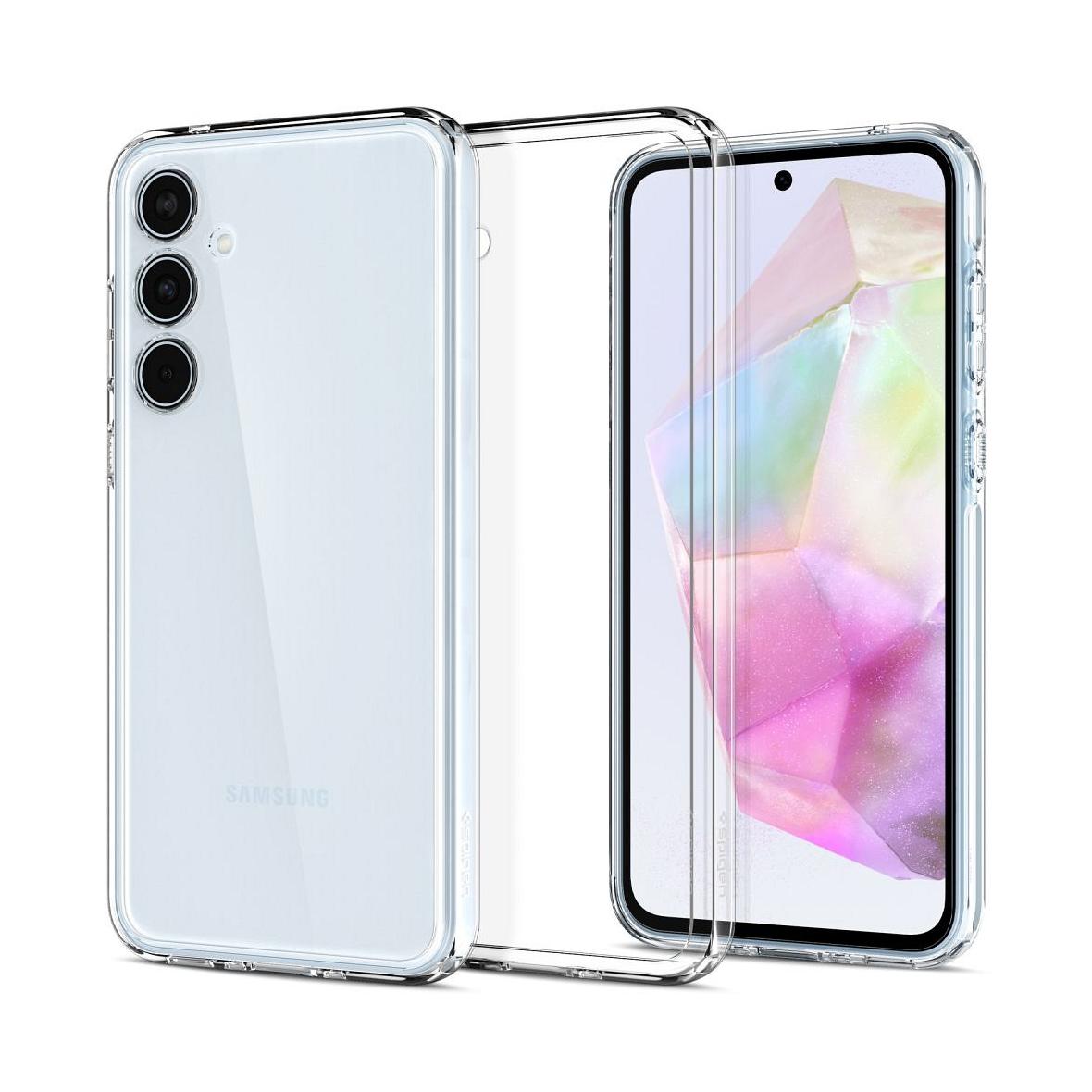 SPIGEN futerał ULTRA HYBRID do SAMSUNG A35 5G transparent