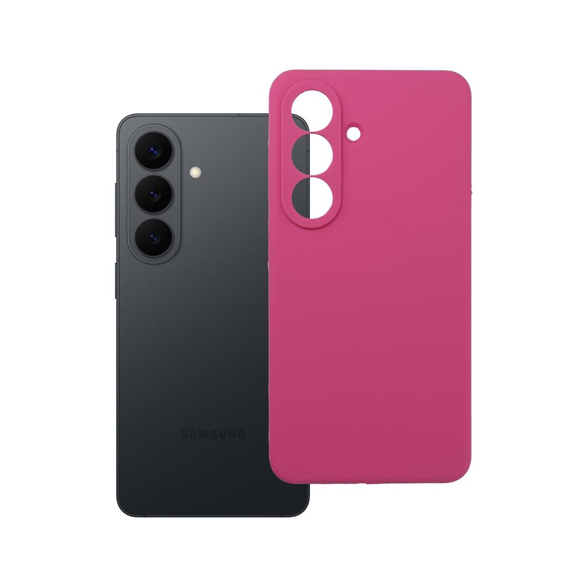 Futerał do Samsung S26 Silicone 2mm różowy