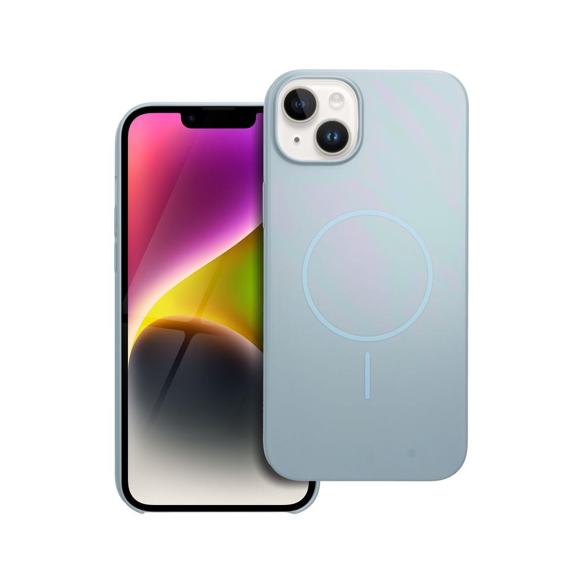 Etui na iPhone 14 PLUS Glossy Mag Cover zgodny z MagSafe miętowe