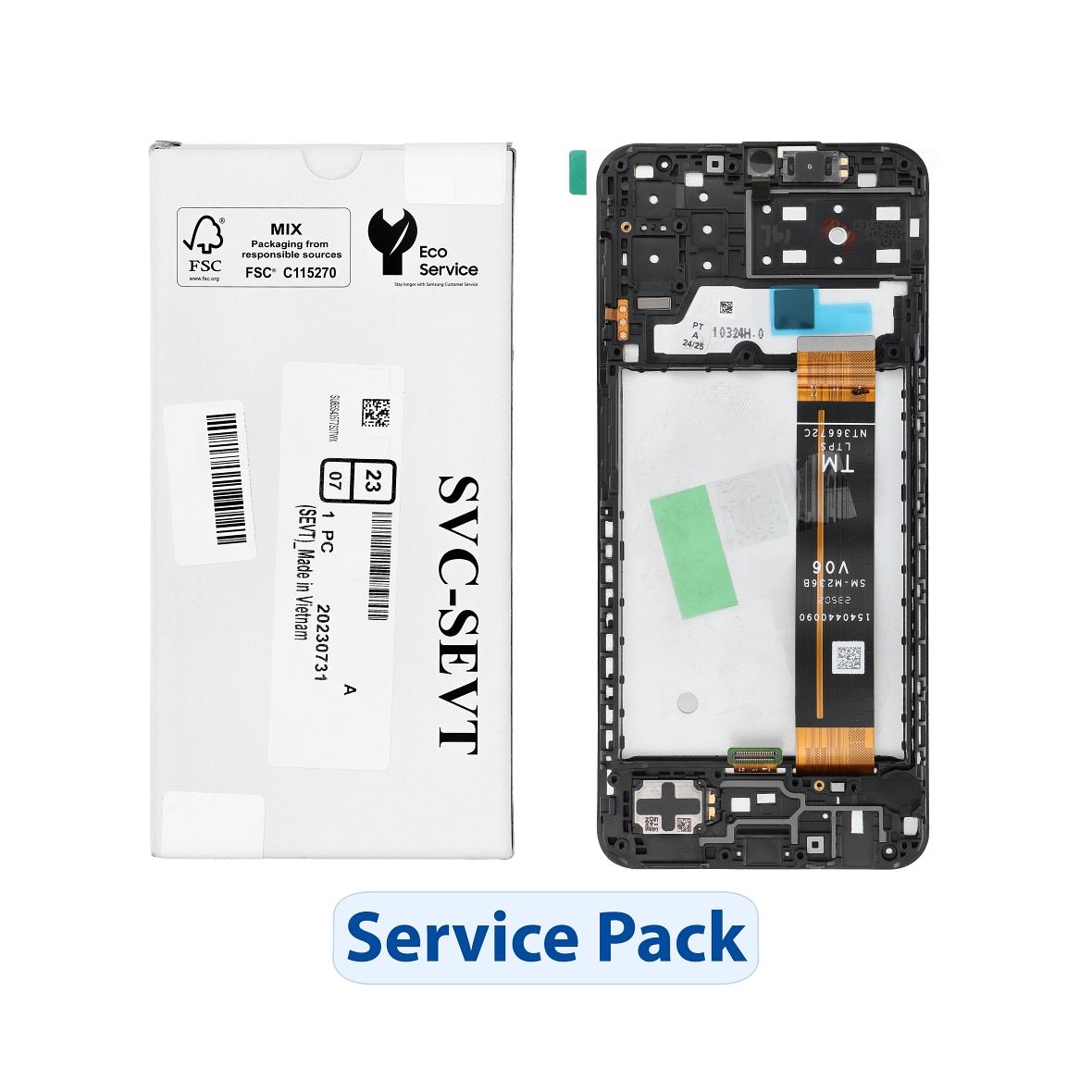 ServicePack Wyświetlacz LCD SAMSUNG A13 A135F GH82-28653A