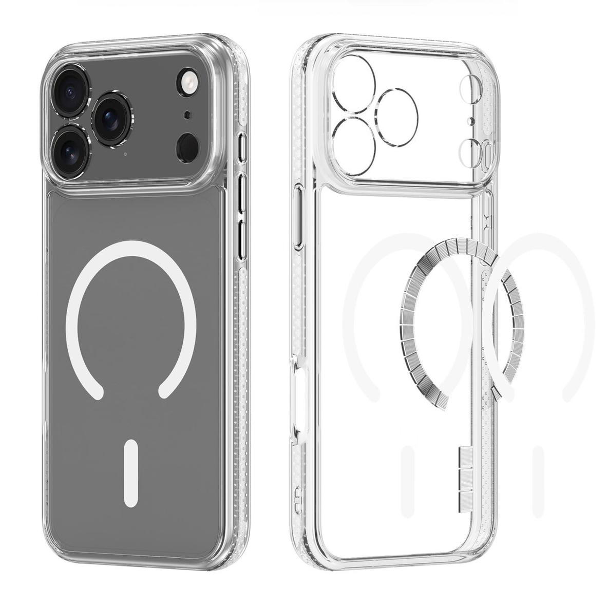 DUX DUCIS futerał CLIN MAG kompatybilny z MagSafe do IPHONE 17 PRO (Open Ring Version) transparentny