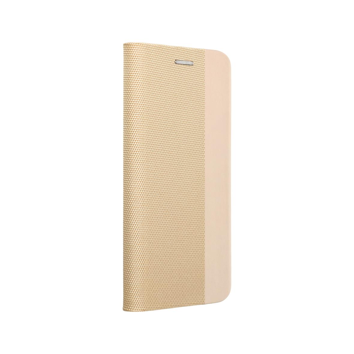 Etui z klapką na Samsung S25 FE Sensitive Book złote