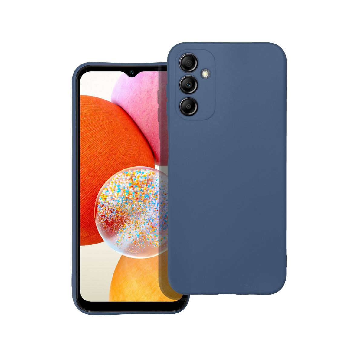 Futerał SOFT do SAMSUNG A14 5G / A14 4G ciemny niebieski