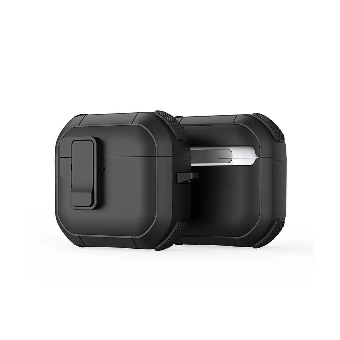 DUX DUCIS futerał PECP ochronny TPU+PC na AirPods 4 czarny