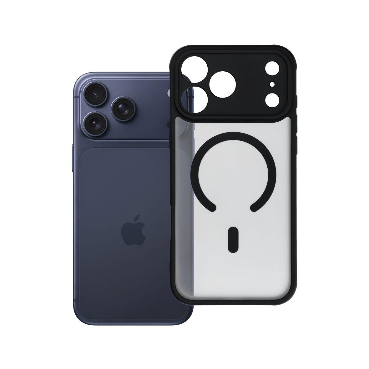 Futerał do iPhone 17 PRO MAX Full Matte Mag Cover zgodny z MagSafe czarny