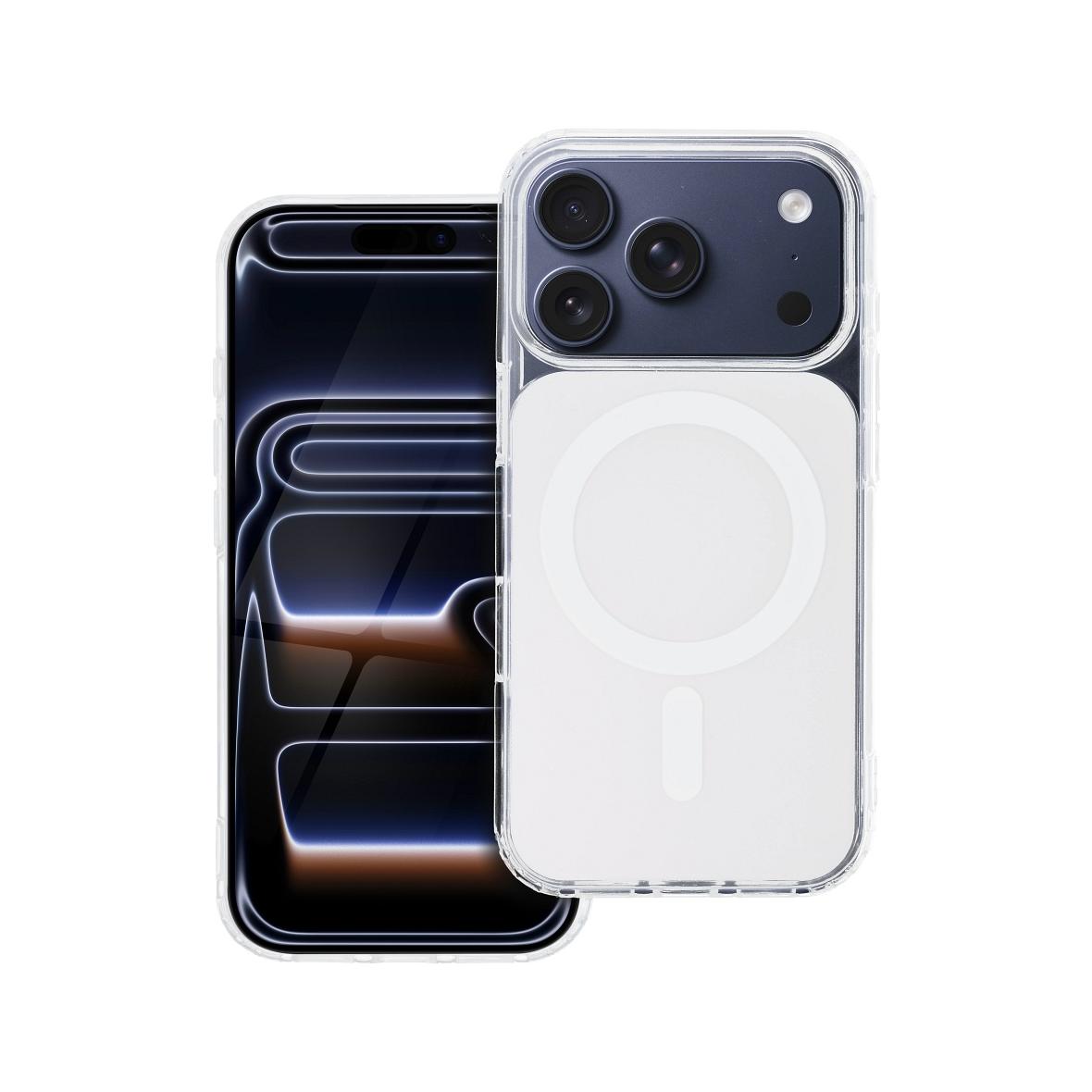 Futerał do iPhone 17 Clear Fusion Mag Cover zgodny z MagSafe biały