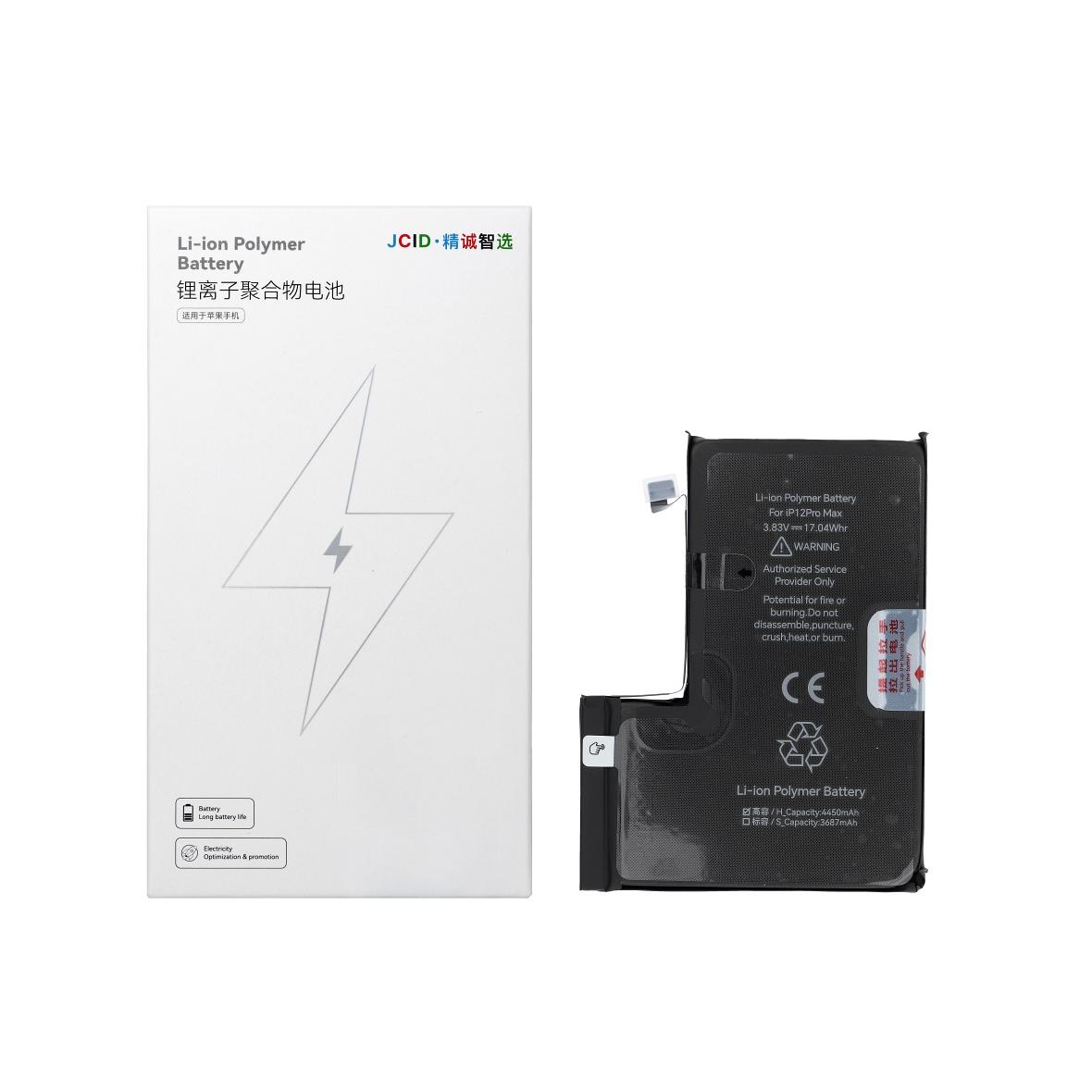 JCID Bateria do iPhone 12 Pro Max 4450 mAh (zwiększona pojemność)