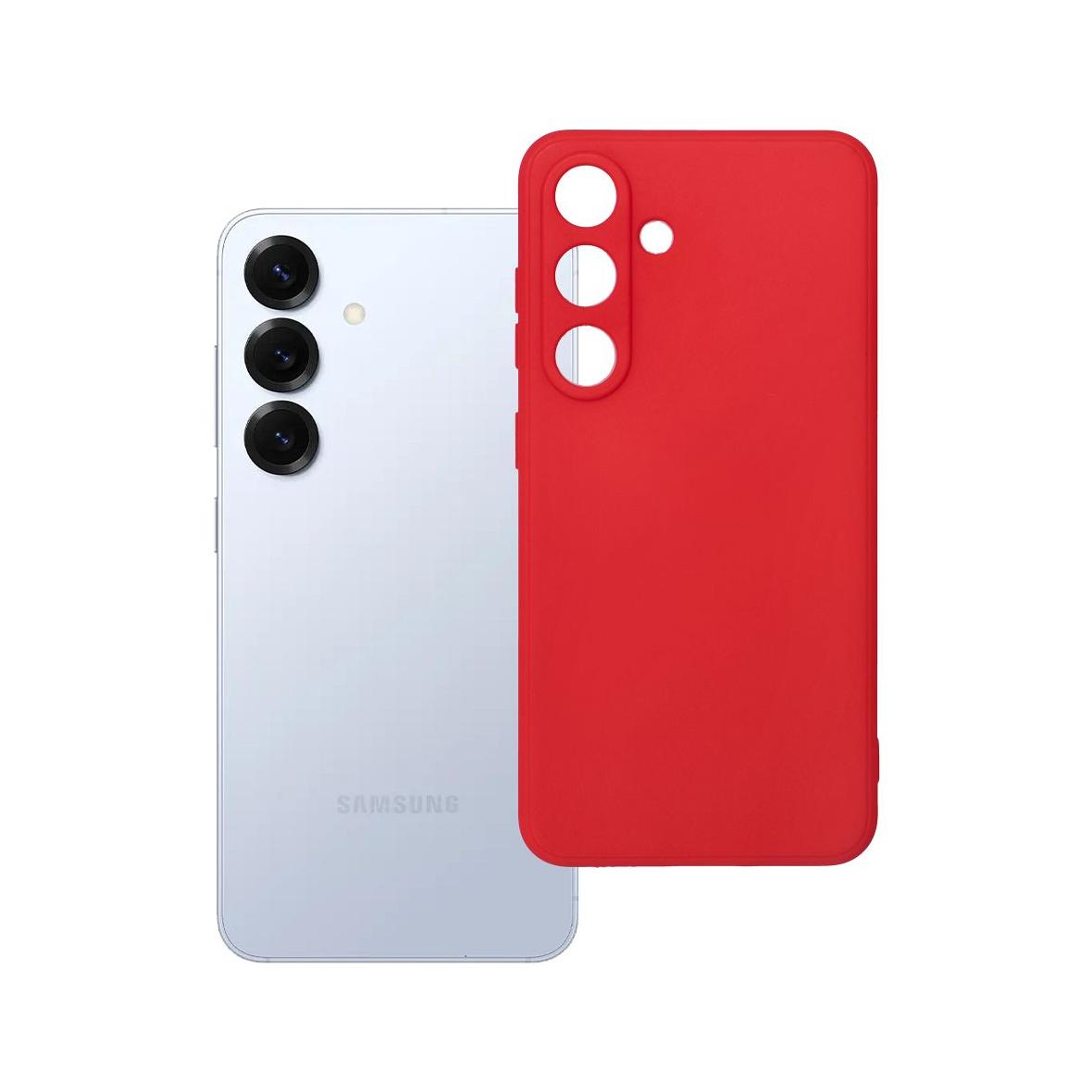 Futerał do Samsung S25 Soft czerwony