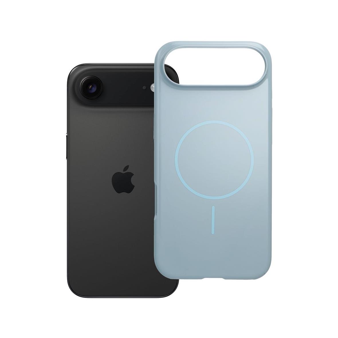 Etui na iPhone 17 AIR Glossy Mag Cover zgodny z MagSafe miętowe