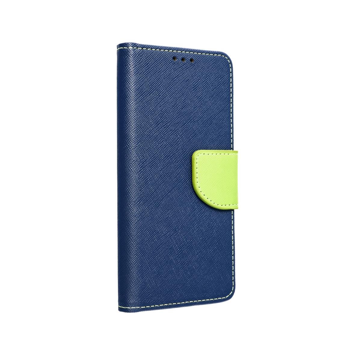 Etui z klapką na Xiaomi Redmi NOTE 13 PRO 5G Fancy Book granatowo-limonkowe