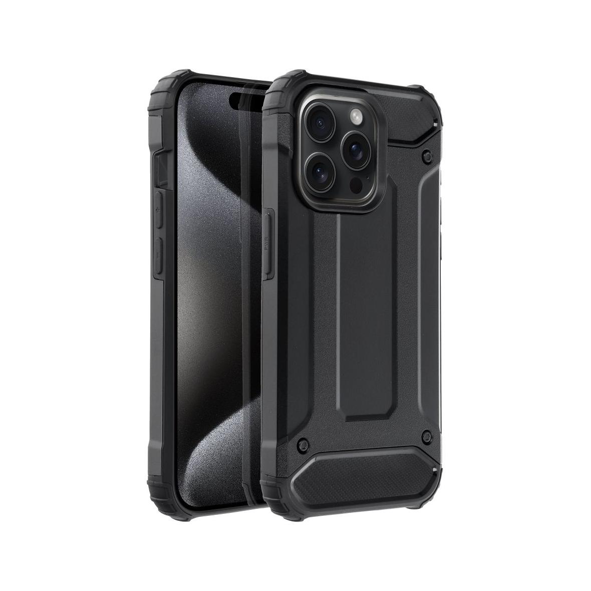 Futerał do iPhone 15 PRO Armor czarny